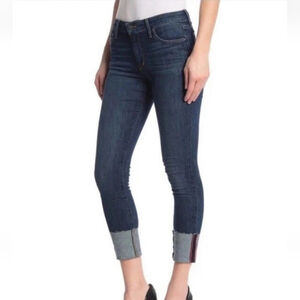 Joe's Brussels Cropped Cuffed Jeans Medium Wash Size 27